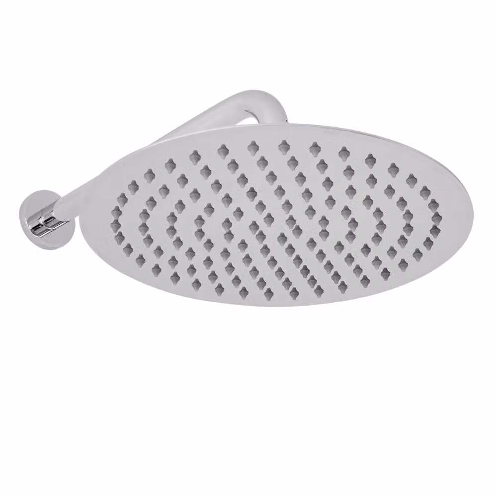 Soffione Doccia Rotondo Ultrasottile da Parete Ø300mm - Mirage
