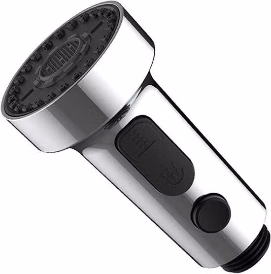Rubinetto da cucina orientabile con doccetta - Doccetta a 3 modalità - Pratico accessorio di ricambio per rubinetto - Adatto per cucina e bagno - Attacco G1/2