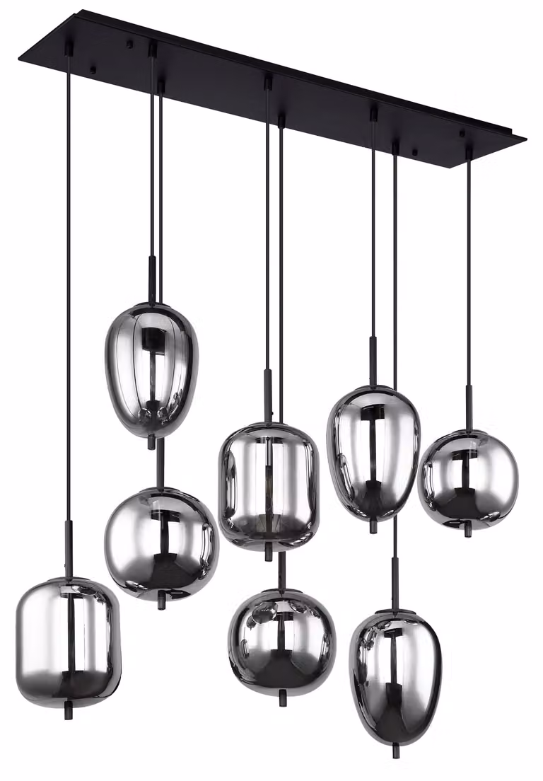 Lampada a sospensione BLACKY 15345-8 Globo