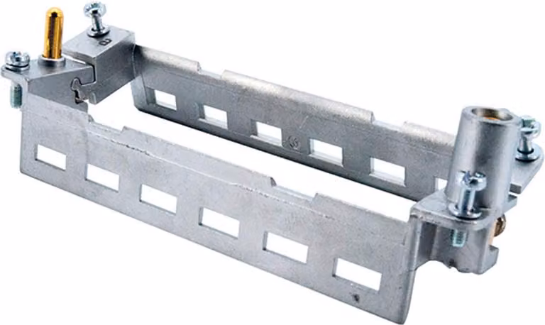 HARTING Han HMC telaio articolato (F), dimensione 24B presa, per 6 moduli sezione PE 1 mm² - 2,5 mm² / 4 mm² - 10 mm²