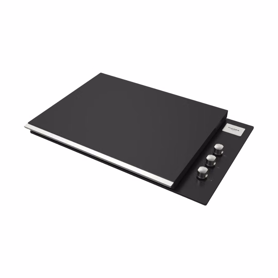 Coperchio basso nero per Barbecue Professional Outdoor Fulgor 80cm