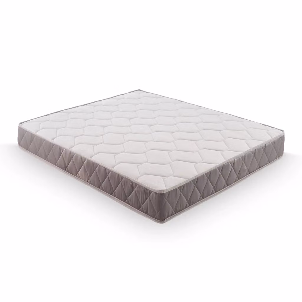 Materasso KingDream in Memory Foam Viscoelastico Bianco, L/P: 140 x 190 cm, Altezza: 18 cm, Rigidità H3 – 2