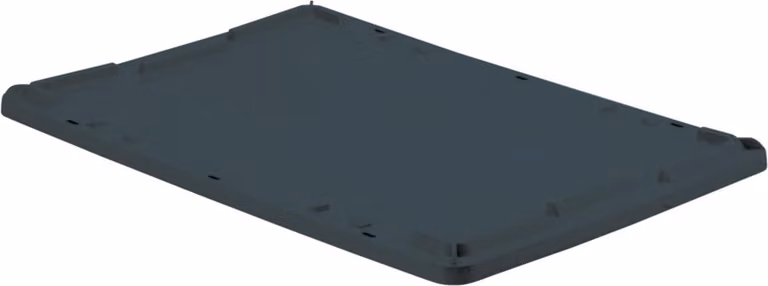 Coperchio per LB/DB+M33 impilabile girevole 65 l, nero