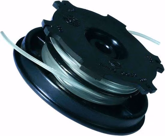 Decespugliatore a benzina con sistema di taglio automatico, lama da 38 cm, lunghezza 4 m.