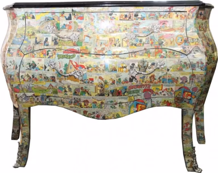 Barock Kommode Comic 120cm