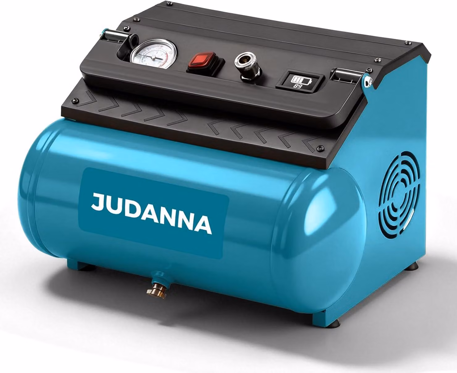 Accucompressor – Compressore d'aria portatile – Pressione di esercizio: 8 bar – Capacità: 8 litri – Senza olio