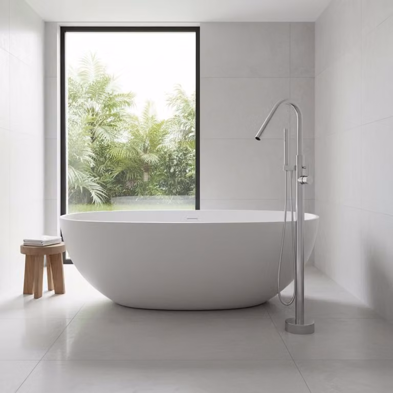 Vasca da bagno indipendente, vasca da bagno, design classico bianco, adatta per il bagno 180×80×55 cm /TW-8507-180/
