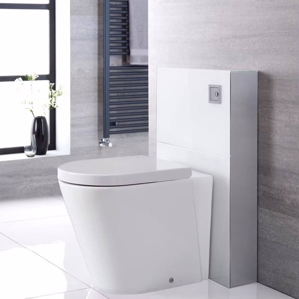 Sanitario Wc A Terra Con Kit Fissaggio Bianco 500mm - Saru