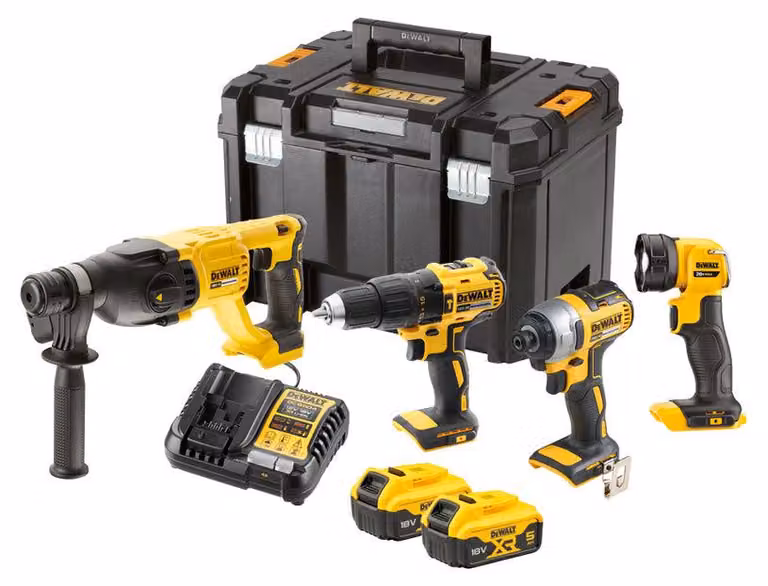 Kit di utensili elettrici combinati DEWALT DCK440P2T, 18V
