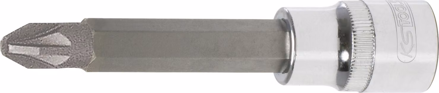 KS TOOLS 1/2" CHROMEplus bit socket lungo PZ2 - 918.1689