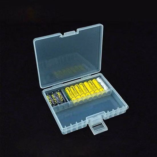 Custodia portautensili in plastica, contenitore per batterie AAA con 48 celle