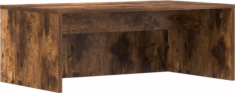 Scrivania a parete Rovere fumé 80 x 45 x 30 cm