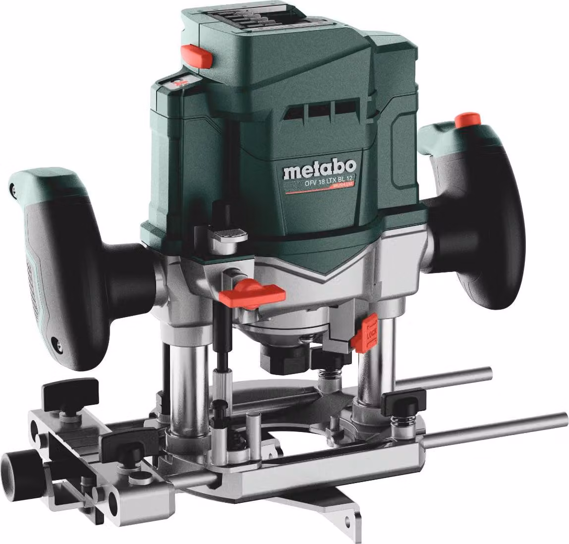 Metabowerke GmbH Metabo OFV 18 LTX BL 12 Akku-Oberfräse (18 V 2 x 5,5 Ah Akkus)