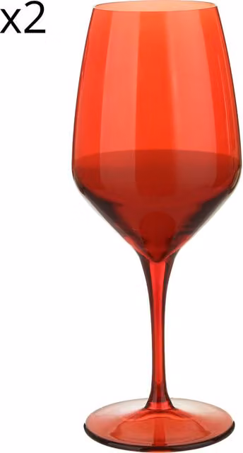 Set di 2 calici da vino rossi Allegra Pasabahce in vetro