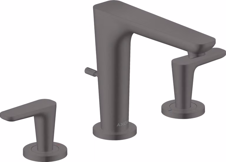 hansgrohe AXOR Citterio C robinetterie de lavabo 3 trous 125, avec vidage à tirette, 49060340, 49060340