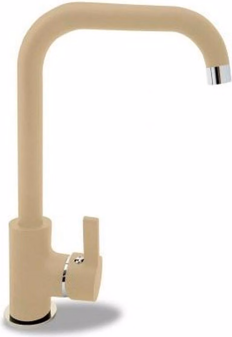 Kitchen Tap Pyramis Silvio Beige Sand014