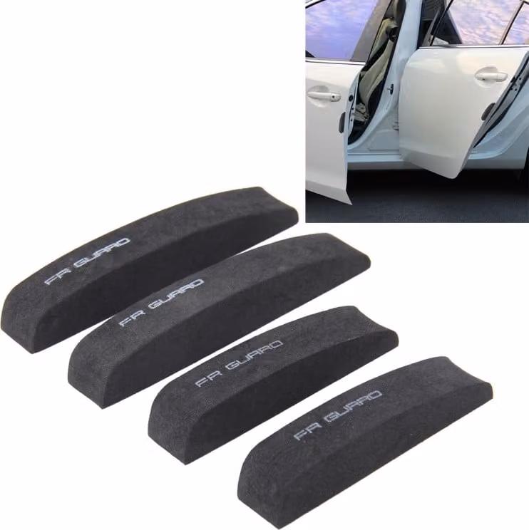 10 PCS auto auto schiuma bordo laterale antigraffio corpo guardia protettiva striscia adesiva, coppia di 4