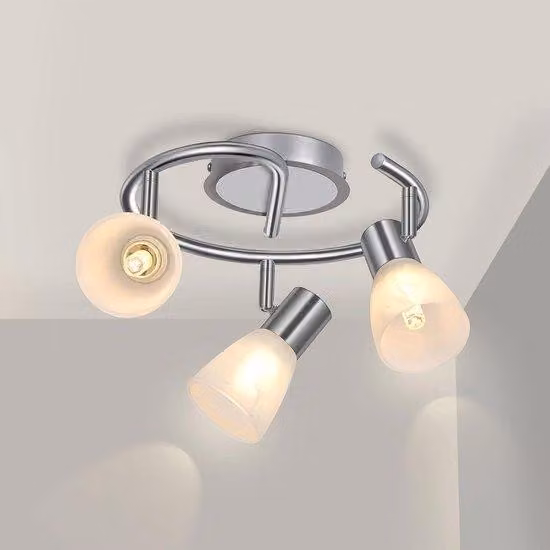 Lampada da interno con 3 bracci regolabili