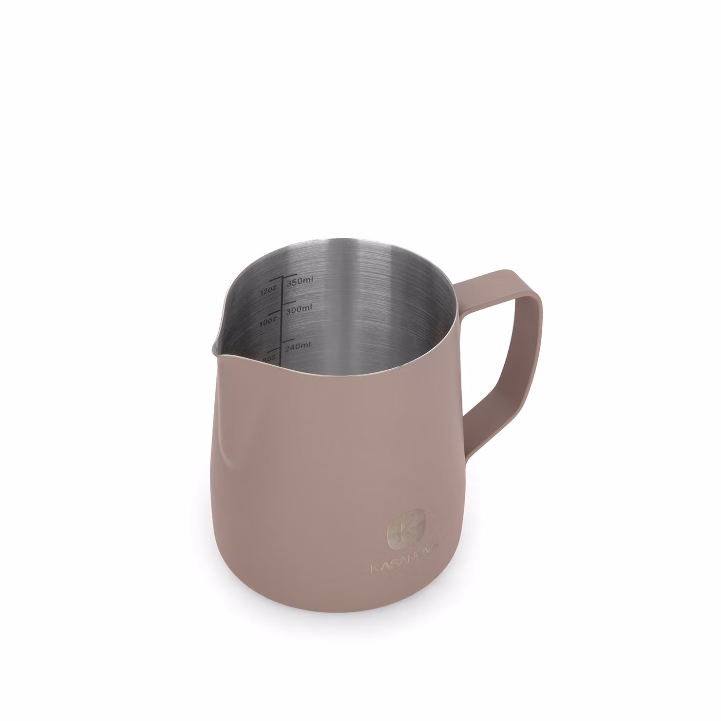 Bricco per latte KASANOVA in acciaio inox beige, 350 ml – 2
