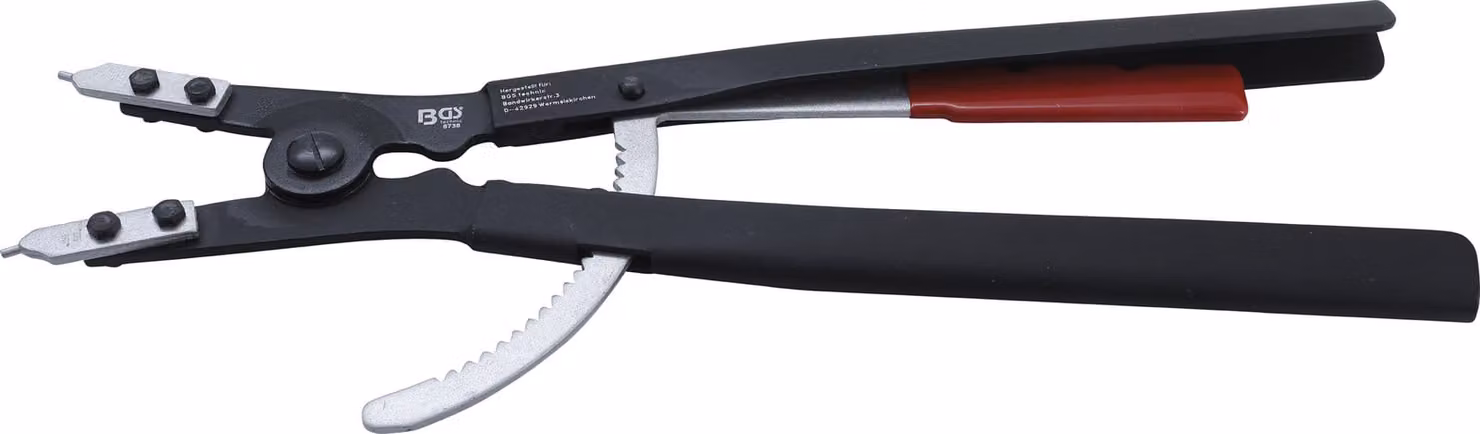 BGS Pinze per anelli elastici dritte per anelli elastici esterni 500 mm - 6736