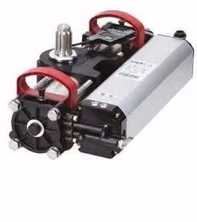 Attuatore oleodinamico FAAC S800 ENC CBAC 100 per cancelli battenti 230V, colore argento in acciaio inossidabile