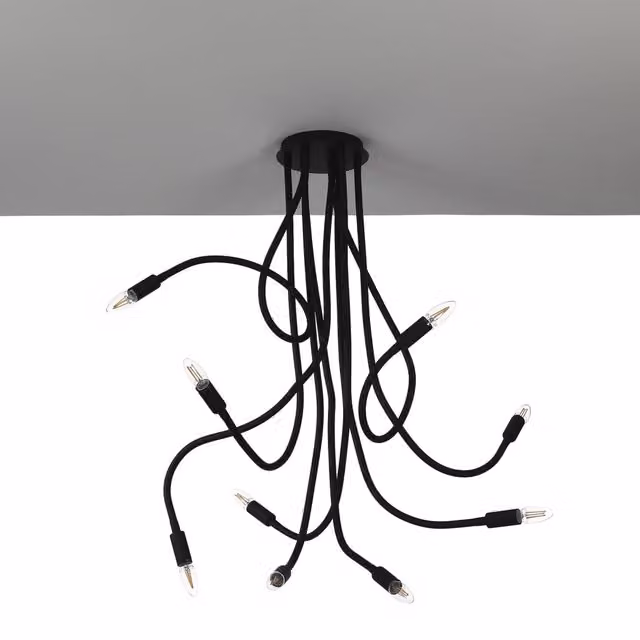 Lampadario ORIX nero