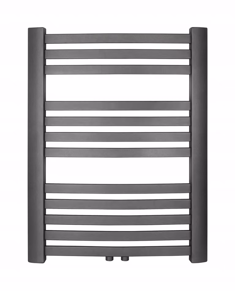 Radiatore da bagno antracite 750/480 conduttore