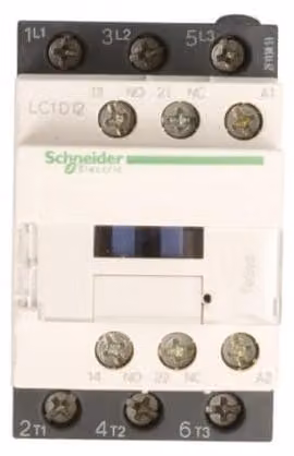 Contattore di potenza Schneider Electric 12A 24VAC LC1D12B7