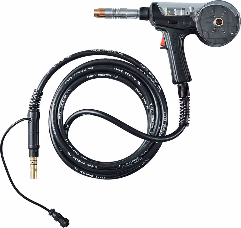 SucceBuy Pistola a bobina da 200 amp con cavo da 20 piedi, compatibile con le saldatrici Mig Hobart IronMan 240, adatta per fili di saldatura da 0,030" e 0,035" con anima di flusso/solidi/alluminio
