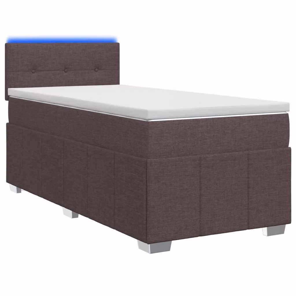 Letto box spring ibrido vidaXL con materasso a molle insacchettate e base contenitore, L/P: 90 x 200 cm – 2