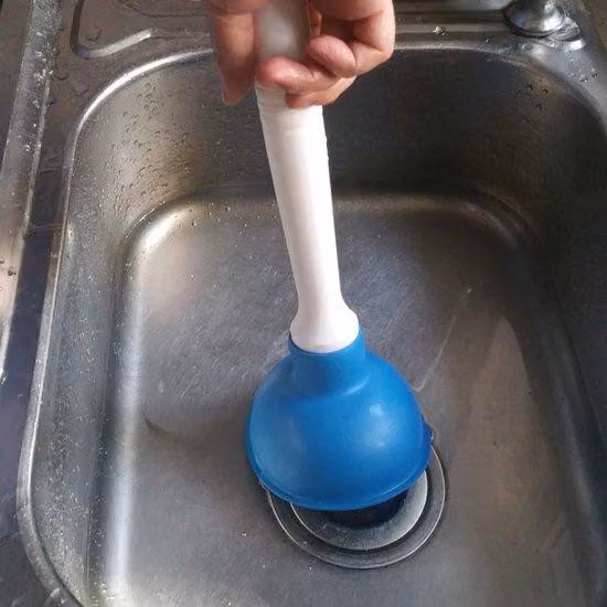 Pompa a tubo flessibile - Pulitore per ugelli per bagno e WC - Blu