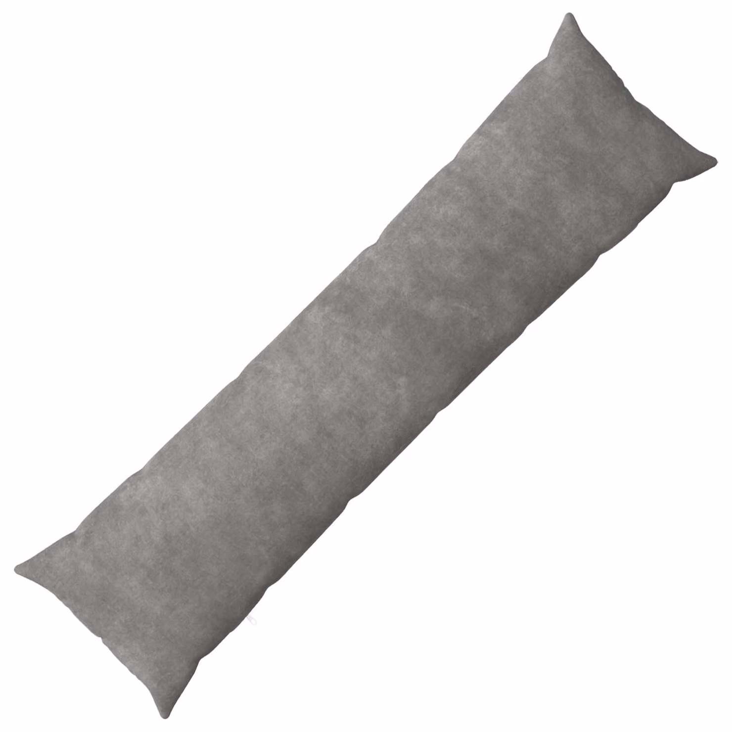 Federa HEERLEN vidaXL in microfibra grigio, L 145 cm x P 40 cm