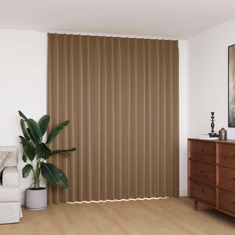 Tenda Oscurante vidaXL con Ganci, Grigio Talpa, L: 290 cm, H: 245 cm