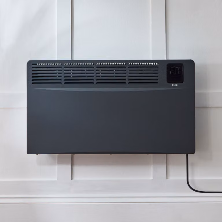 Pannello Convettore Smart Antracite Con Presa Eu 2000W