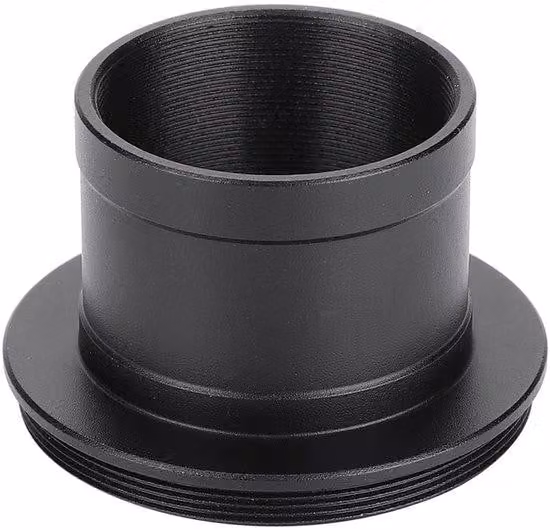 Adattatore telescopico in alluminio, filettatura M42, diametro 1,25 pollici