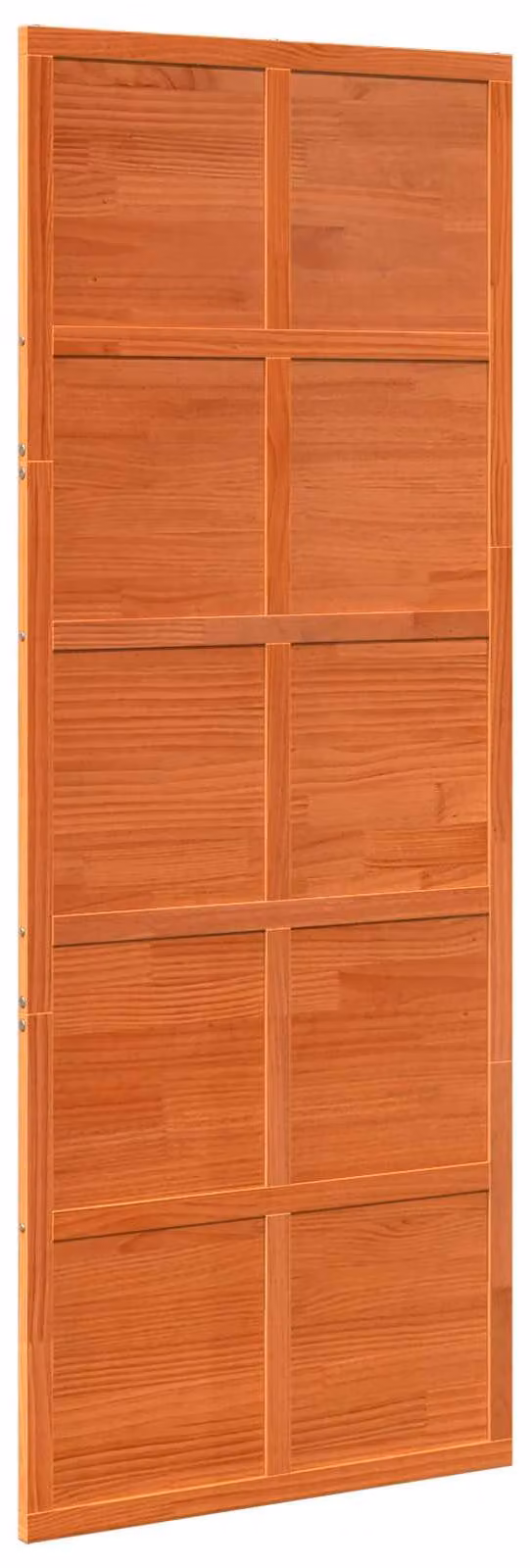 Porta del fienile Marrone cerato 80 x 208 cm