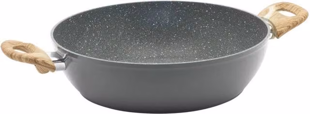 Set di 6 Tegame Alluminio Forgiato Cm 32 Atlantic