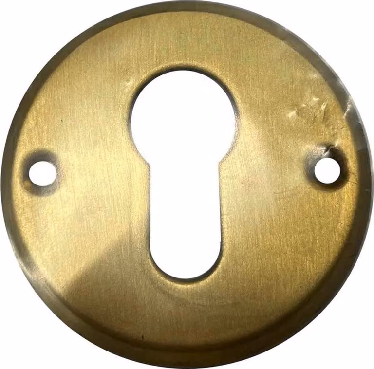 Edm Brass D60 Mm Keyhole Golden Golden Taglia unica
