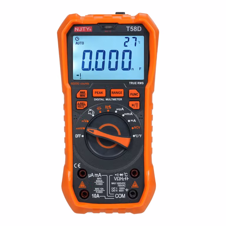Multimetro, multimetro digitale, multimetro portatile, misuratore universale, tester multifunzionale, voltmetro, amperometro