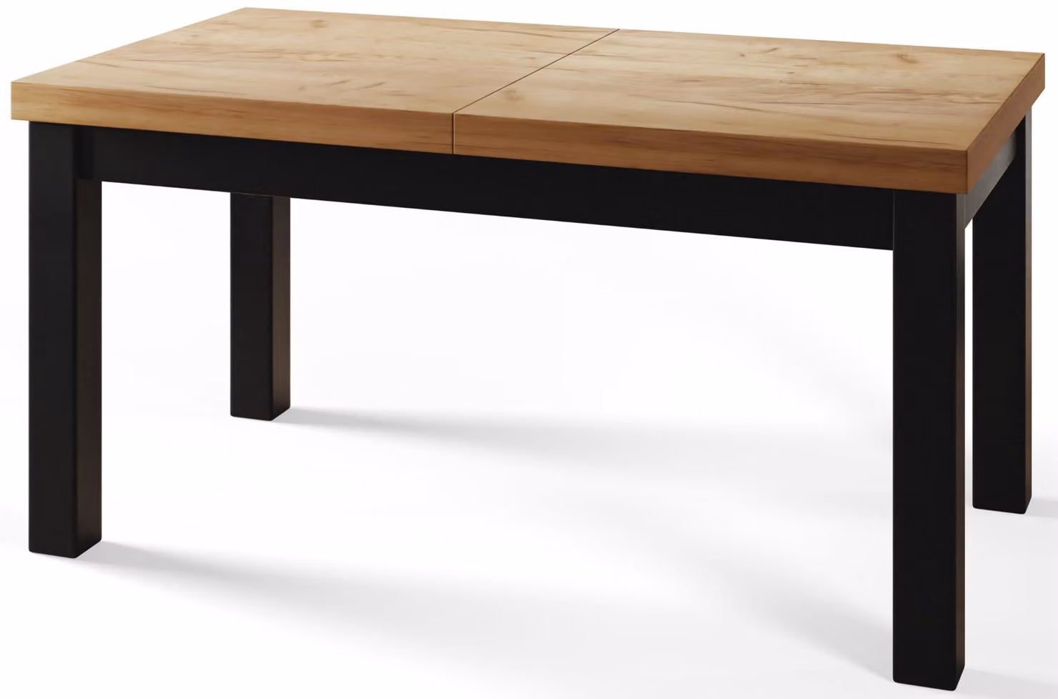 Tavolo Rettangolare per Sala da Pranzo Classico, Allungabile, Dimensioni: 120-160 cm, Craft