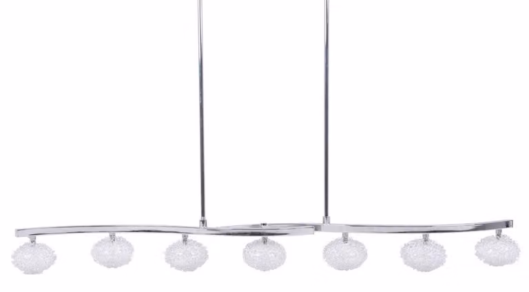 Lampada a sospensione elegante, dal design sinuoso