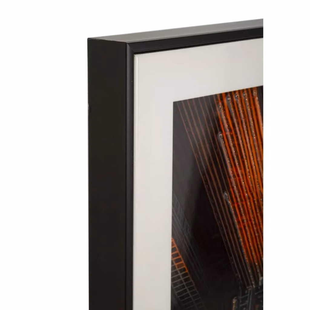 Stampa su tela laccata Vikasa Home New York modello B con cornice multicolore – 2