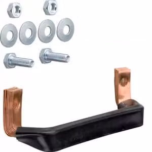 Giunto per guide a S, 100 mm, universale N, 30 x 10 mm, unipolare, per armadi da banco affiancabili