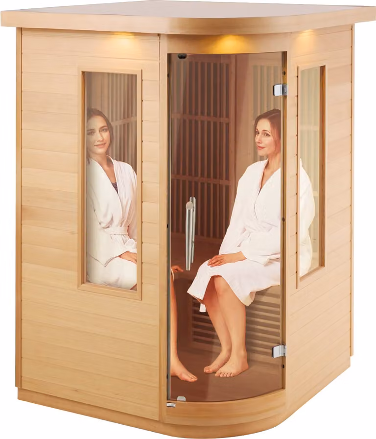 Cabina a infrarossi Sauna a infrarossi Cabina termica Cabina sauna 2 persone 2000W