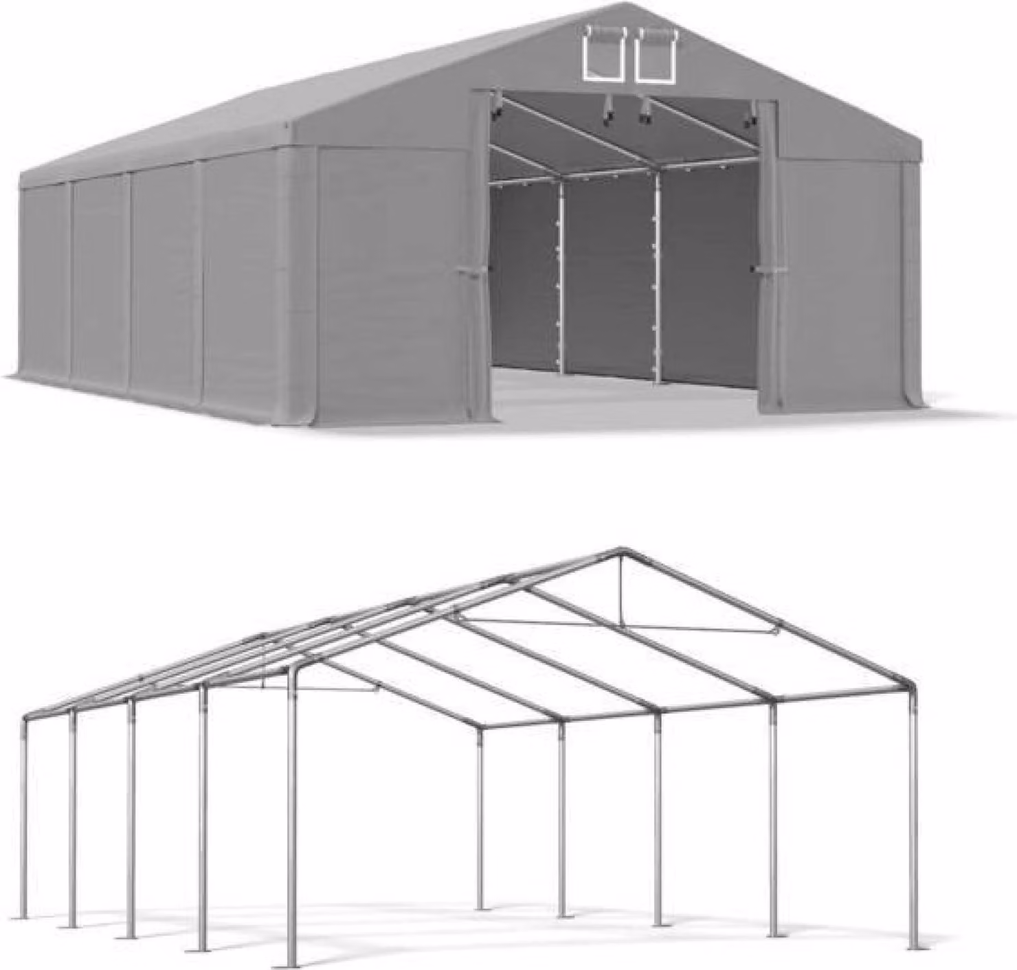 Tenda Summer Magazine 5x8 Grigio SUMMER MSD