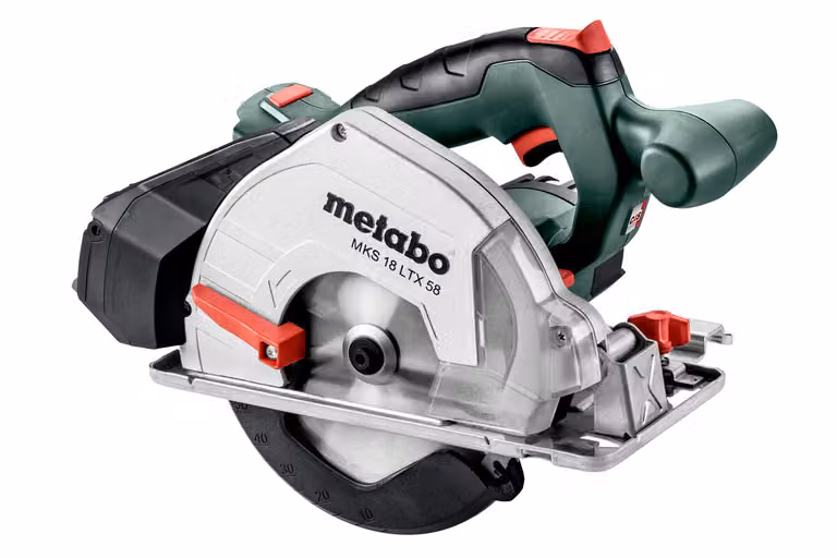 Sega circolare Metabo a batteria per metalli MKS 18 LTX 58 metaBOX 340