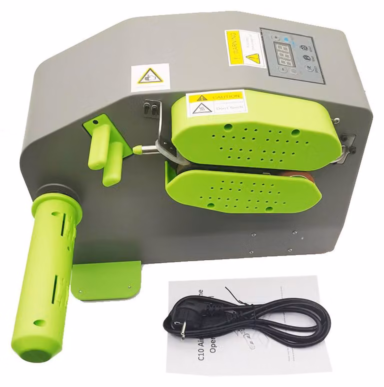 Macchina a cuscino d'aria, alta efficienza, impostazioni regolabili, arancione o nero, 220 V