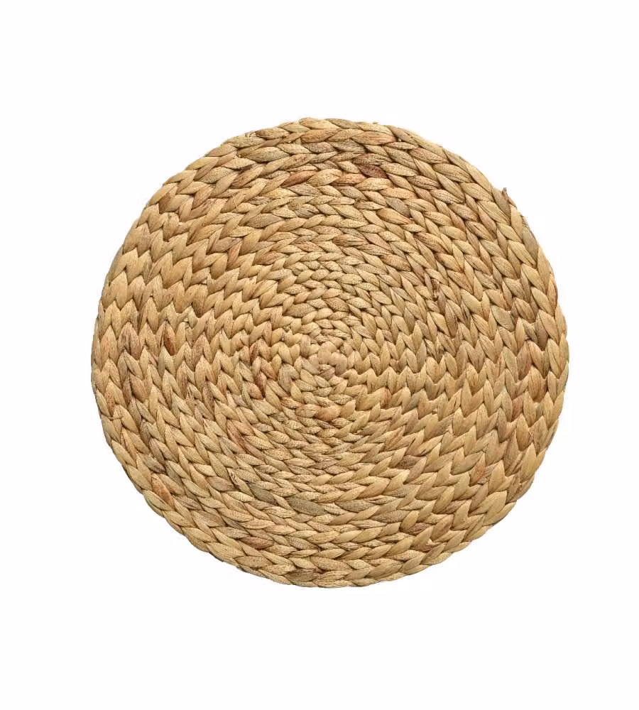 Kaemingk Tovaglietta in Raffia Intrecciata - Naturale - 35cm