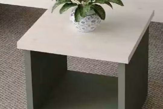 Moderner Quadratischer Couchtisch Luxus Büro Beistelltisch Holztisch Tisch