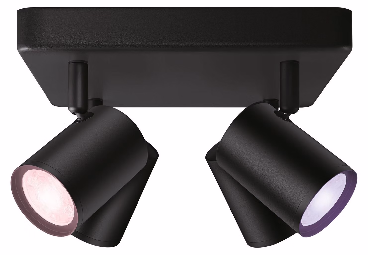 Philips Wiz Colors 8719514554573 IMAGEO 4xGU10 4x5W/345lm 2200-6500K+RGB nero